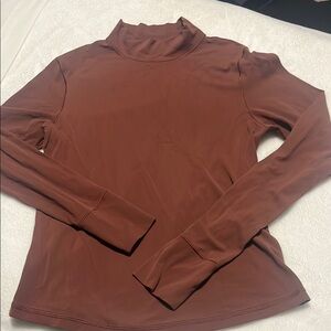 Aerie Women's Brown Long Sleeve Top